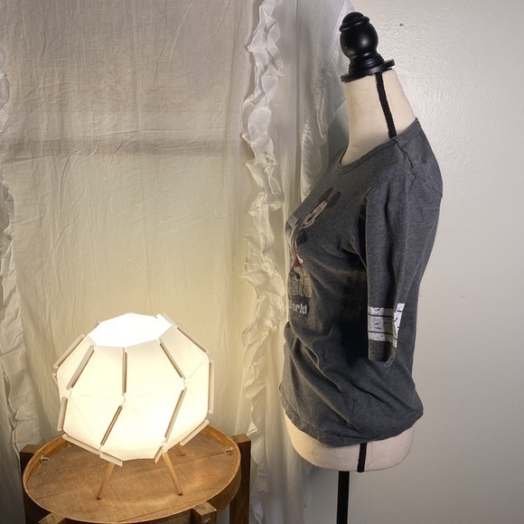 Disney World Parks Gray Short Sleeve Mickey Mouse T-Shirt Size Small - Picture 3 of 6